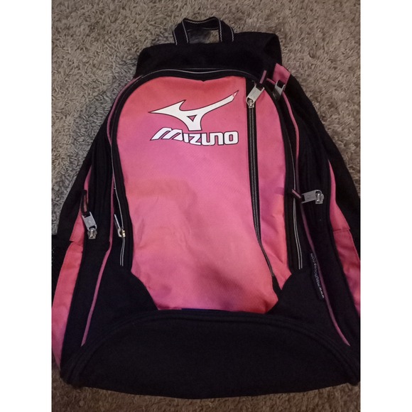Mizuno FUTSAC Backpack Pink Softball Soccer Basketball Golf Excellent Condition! - Picture 1 of 11